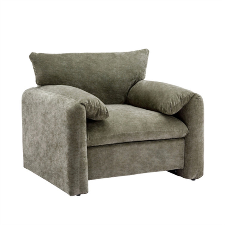 Oversized deals chaise armchair